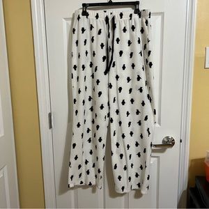 Jenni Intimates penguin fleece pajama pants size Large